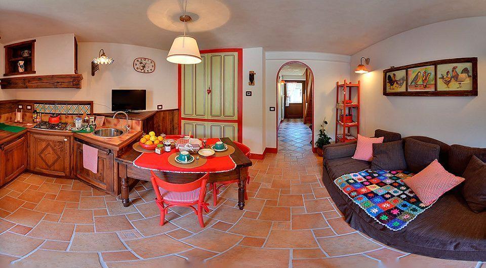 Ferienwohnung Le Bibelot Nus Exterior foto
